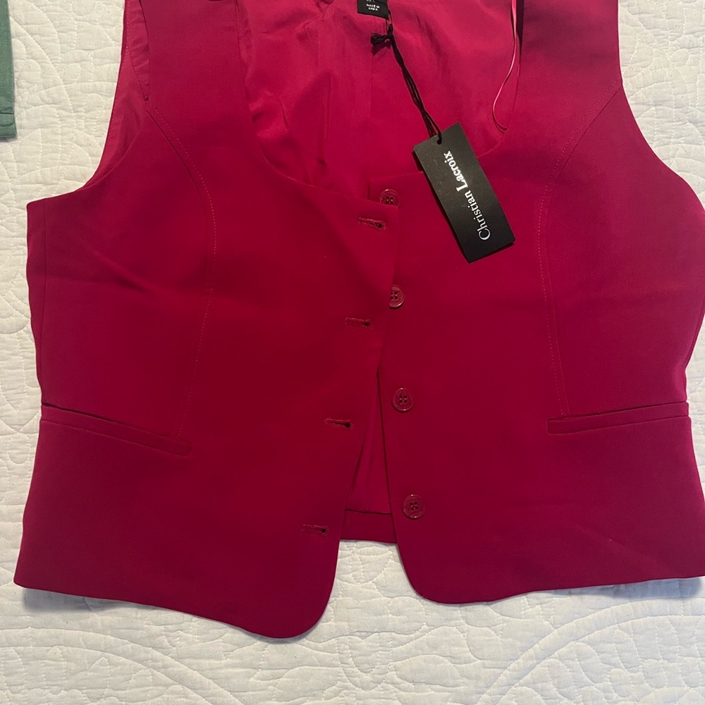 Christian Lacroix Fuchsia Pink Jacket